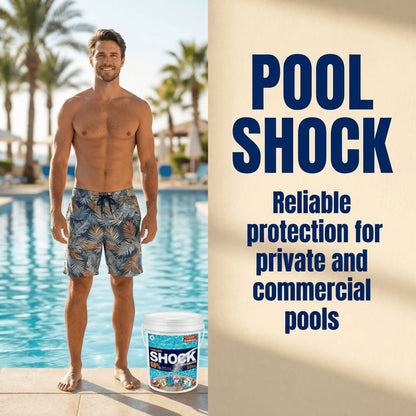 50 lbs Pool Shock 68% Calcium Hypochlorite Chlorine Granules